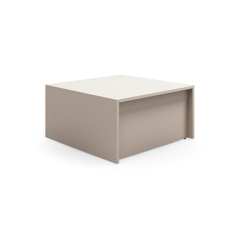 Stupňovité sezení TOGETHER, 800x800x400 mm, jílově šedá