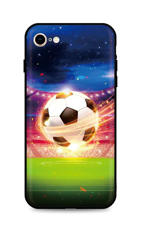 Kryt TopQ iPhone SE 2022 silikon Football Dream 74536