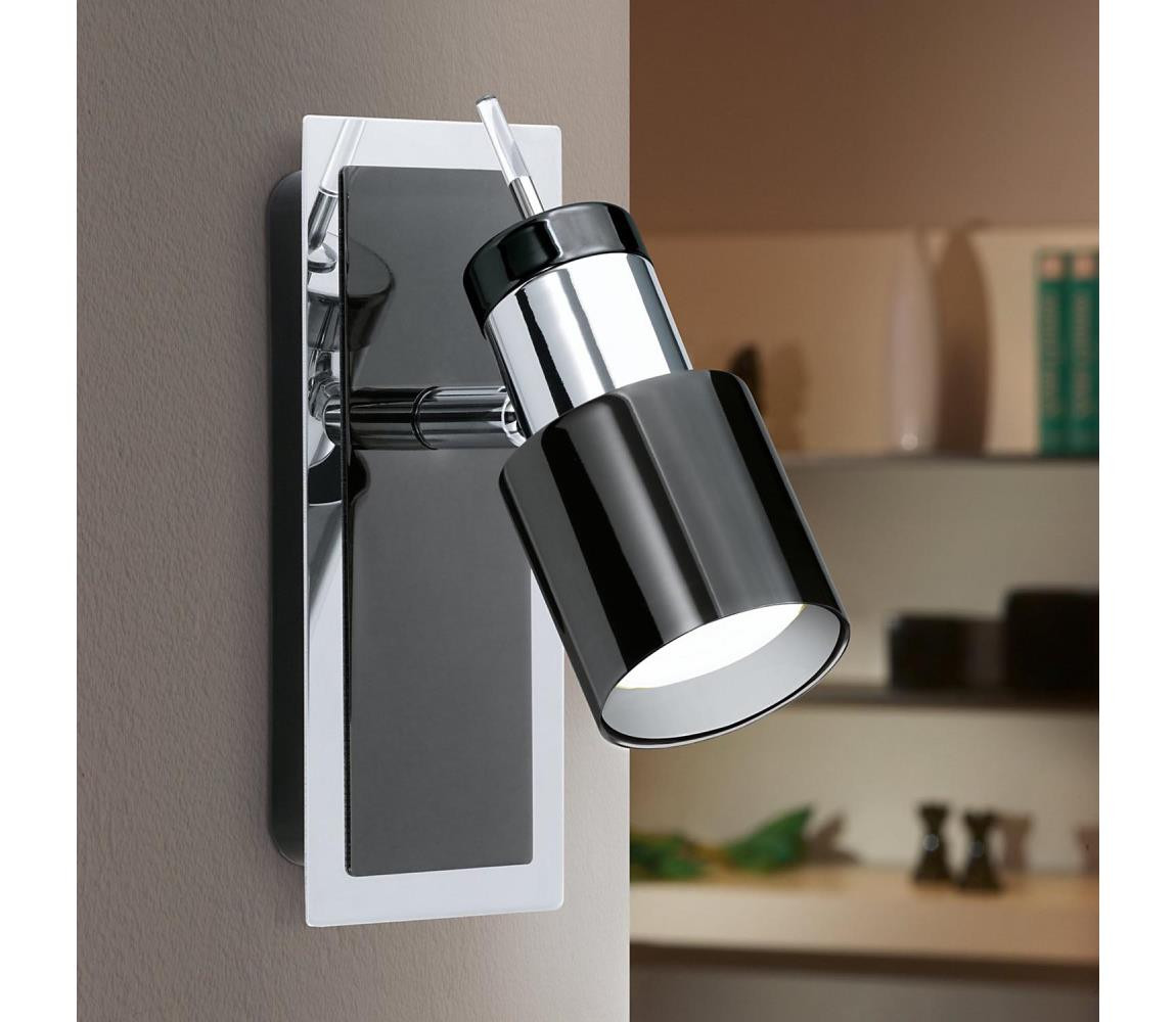 Eglo Eglo 30832 - LED bodové svítidlo DAVIDA 1 1xGU10/5W/230V černá