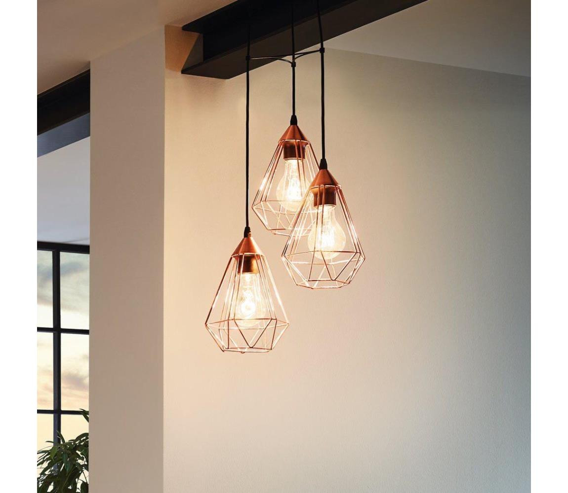 Eglo Eglo 94196 - Lustr TARBES 3xE27/60W/230V