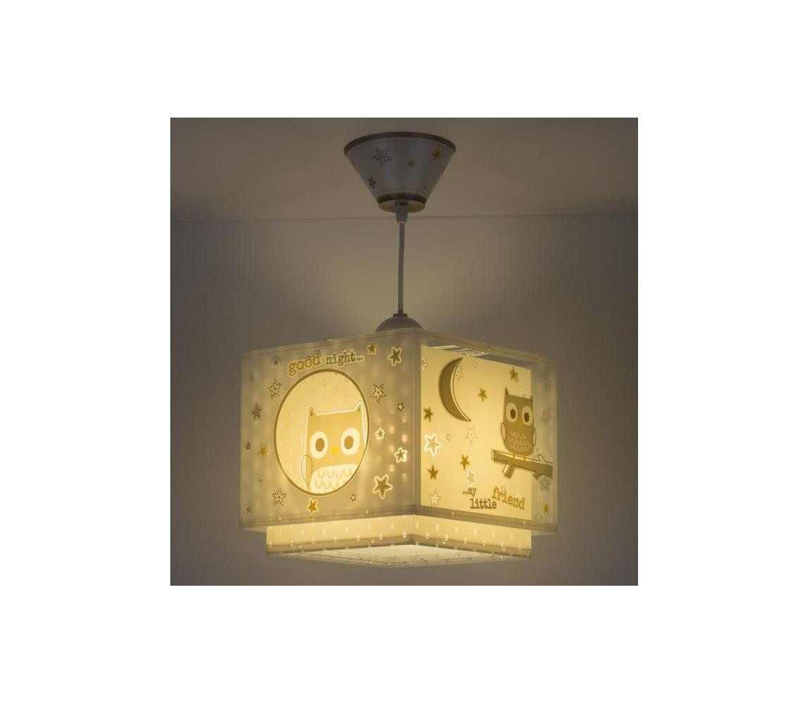 Dalber Dalber D-63392 - Dětský lustr GOOD NIGHT 1xE27/60W/230V