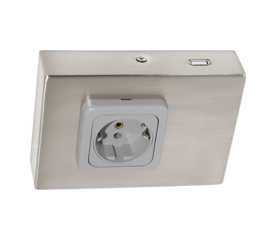 Eglo Eglo 94664 - Podlinková zásuvka vč .USB TAXANO