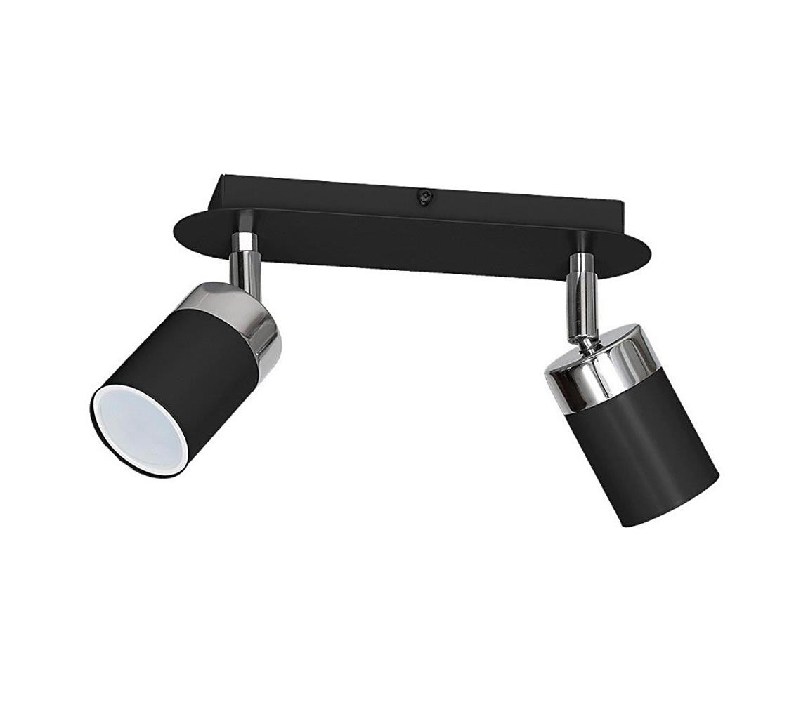 Bodové svítidlo JOKER 2xGU10/25W/230V černá