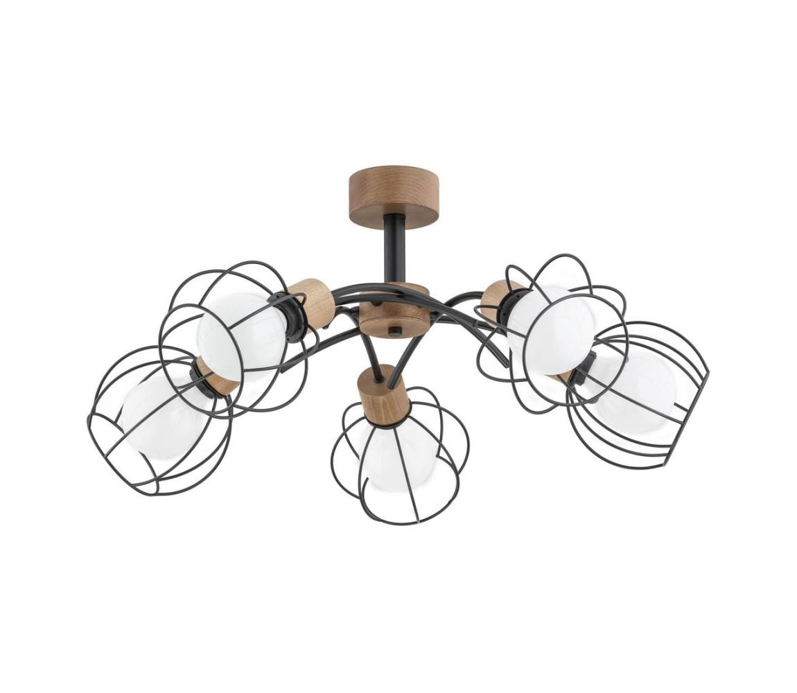 Lustr na tyči PALOMA 5xE27/60W/230V