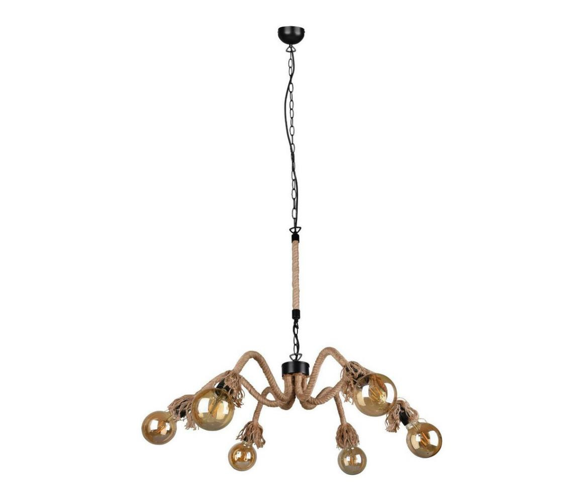 Reality Reality - Lustr na řetězu ALVA 6xE27/10W/230V