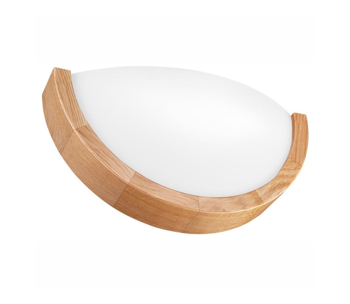 Nástěnné svítidlo ANELLO 1xE27/60W/230V dub