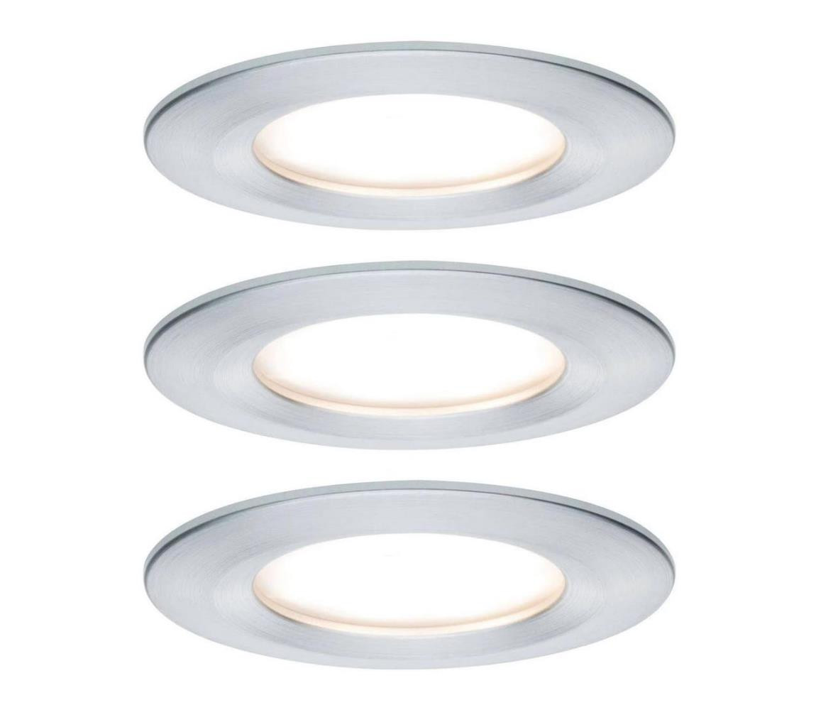 Paulmann Paulmann 93462 - SADA 3xLED/6W IP44 Koupelnové podhledové svítidlo NOVA 230V