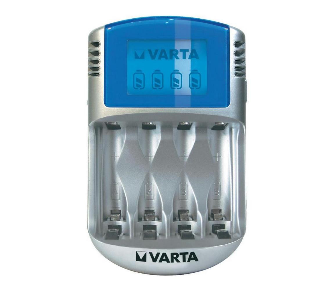 VARTA Varta 57070 - Nabíječka baterií LCD 4xAA/AAA 100-240V/12V/5V
