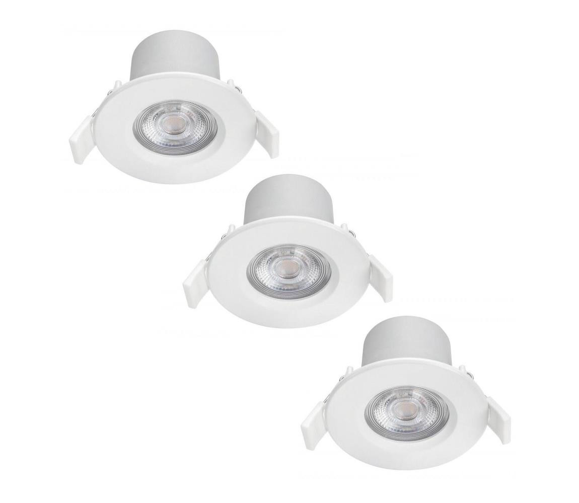 Philips - SADA 3x LED Stmívatelné koupelnové svítidlo LED/5W/230V 2700K IP65