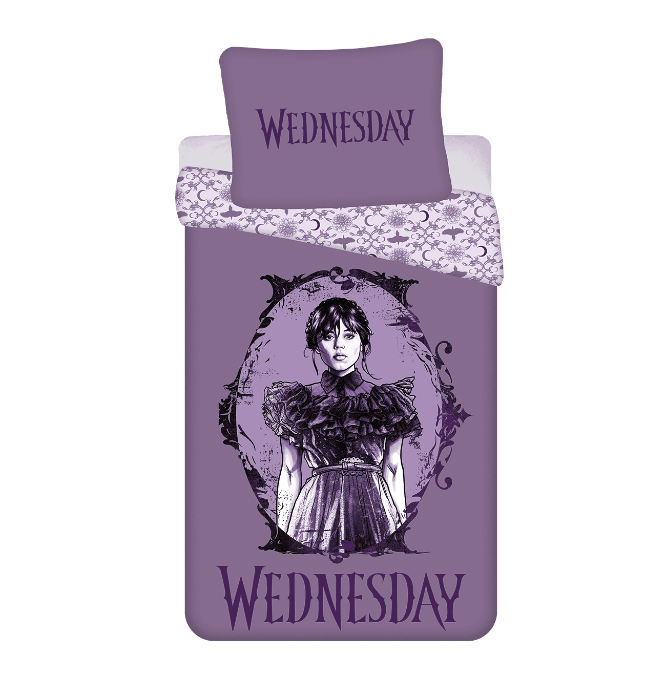 Jerry Fabrics Bavlněné povlečení 140x200 + 70x90 cm - Wednesday 