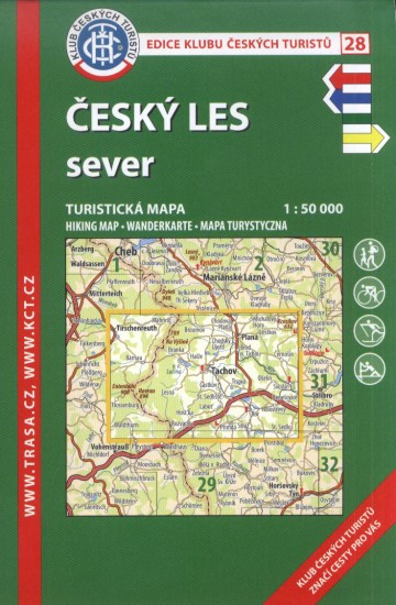 KČT 28 Český les - sever 1:50 000