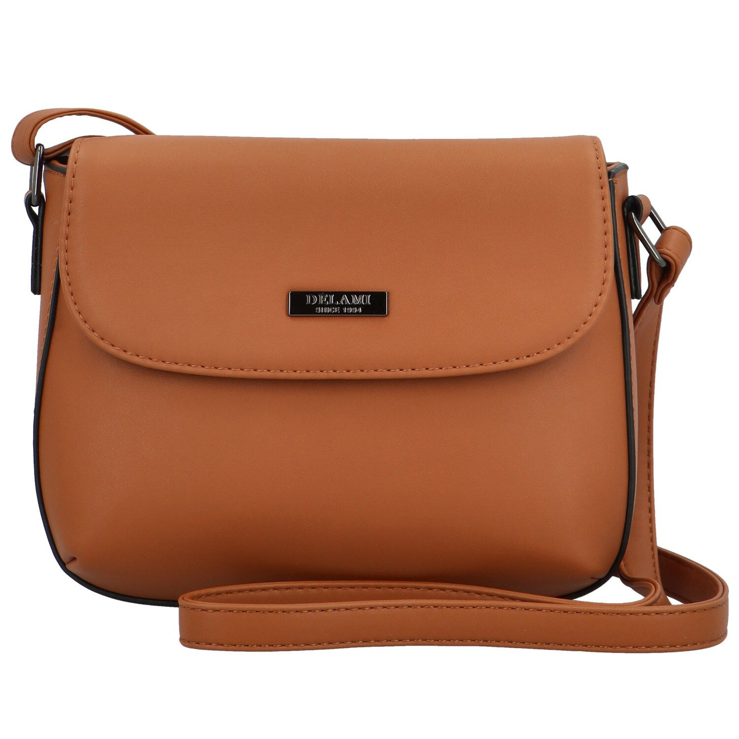 Dámská crossbody kabelka hnědá - Delami Little Mia hnědá