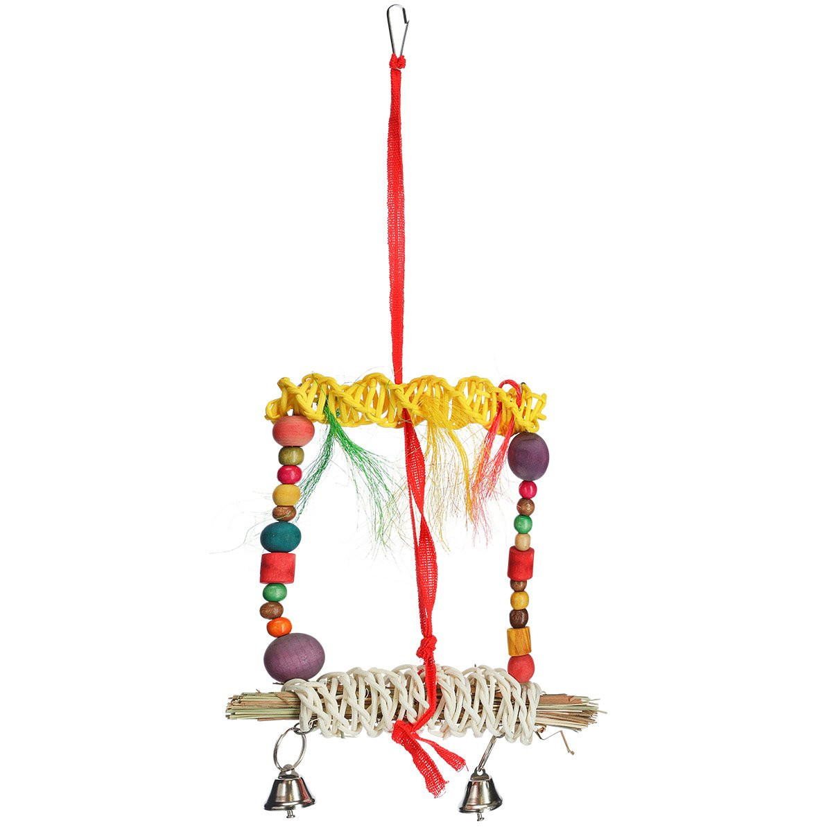 Kerbl Ptáčí žebřík Nature s doplňky zvonky