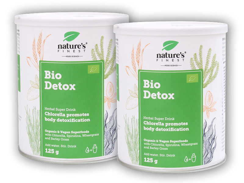 Nature's Finest 2x BIO Detox Superfood mix 125g