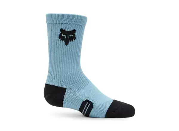 Fox Yth 6 Ranger Crew dětské ponožky Vintage Wash Blue vel. L