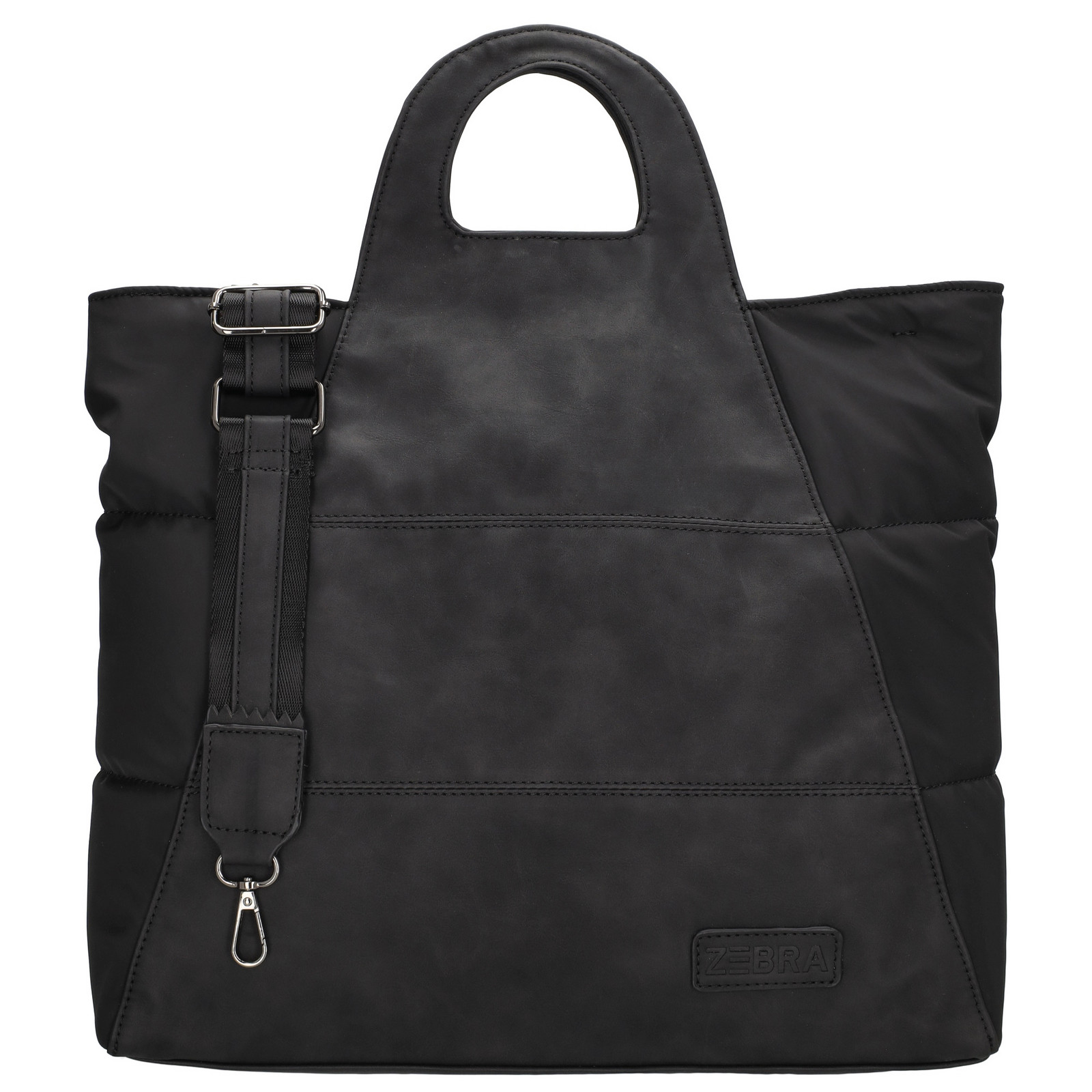 Stylová kabelka s originálním designem - Selene - Zebra Trends - 16 L - černá