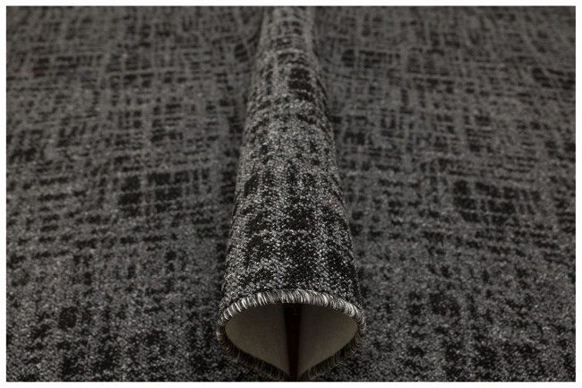 Metrážový koberec Traffic 75 černý / grafitový