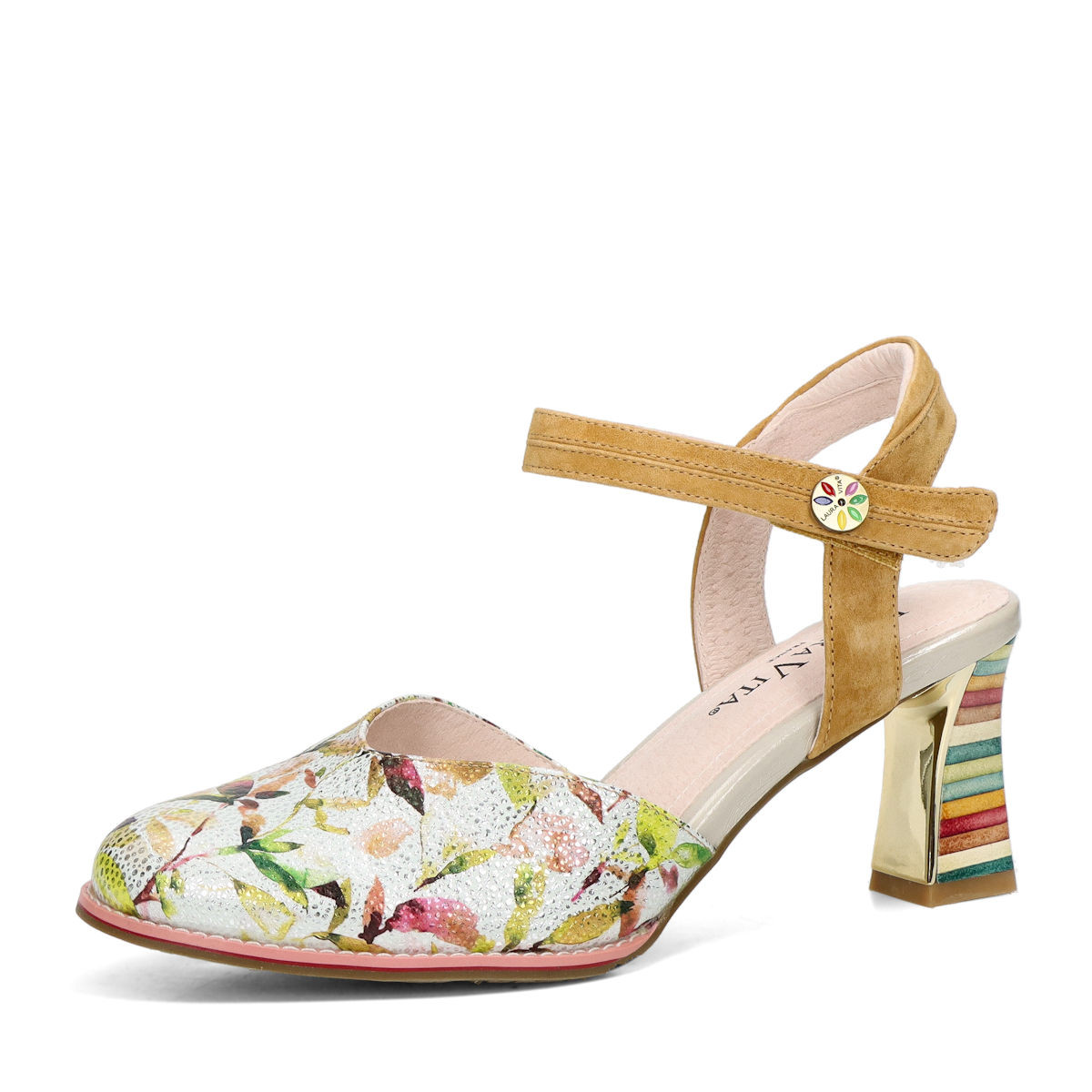 Laura Vita dámské kožené lodičky - vícebarevné - 36