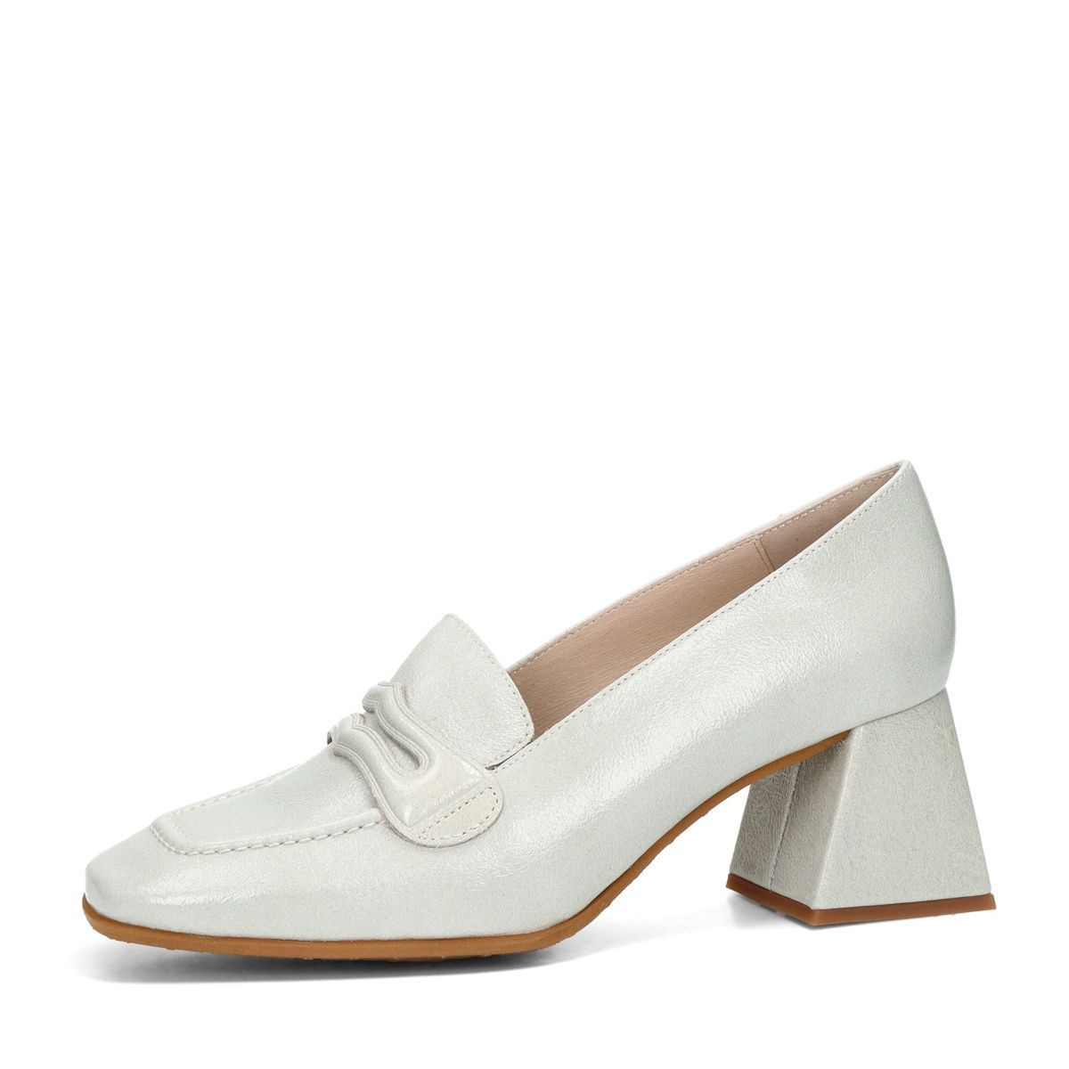 Wonders dámské kožené boty - světle šedé - 36