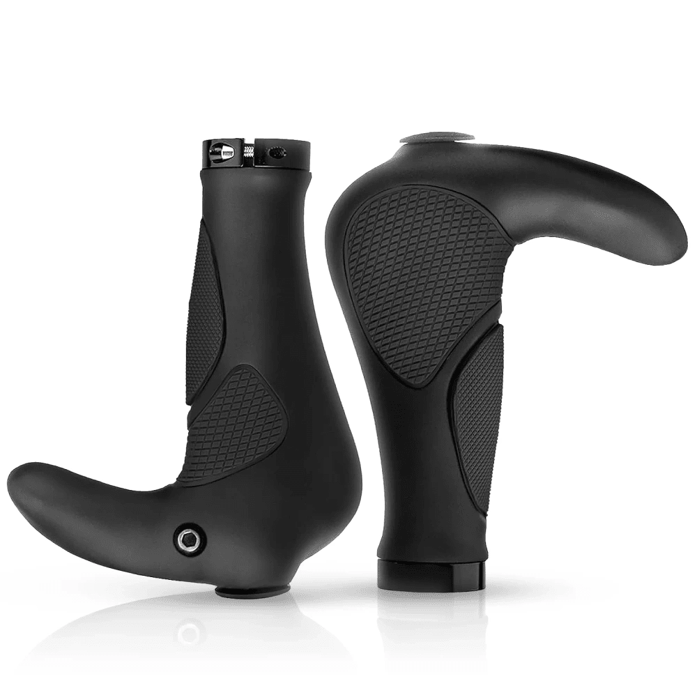 Interlook Ergonomické gripy na kolo | Protiskluzové gumové rukojeti TPR | BHD-233-BK 5302