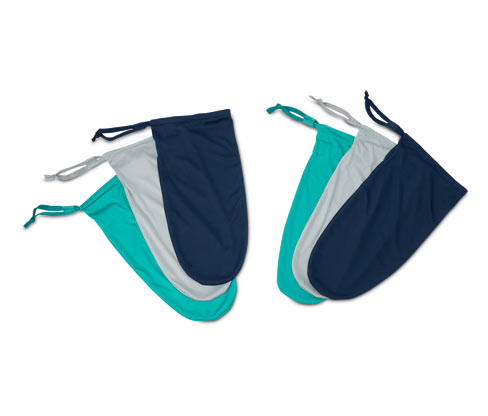 Tchibo - Cestovní sáčky na boty a prádlo - barva: modrá