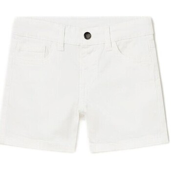 Mayoral  206 Bermuda sarga 5b basica Blanco  Bílá