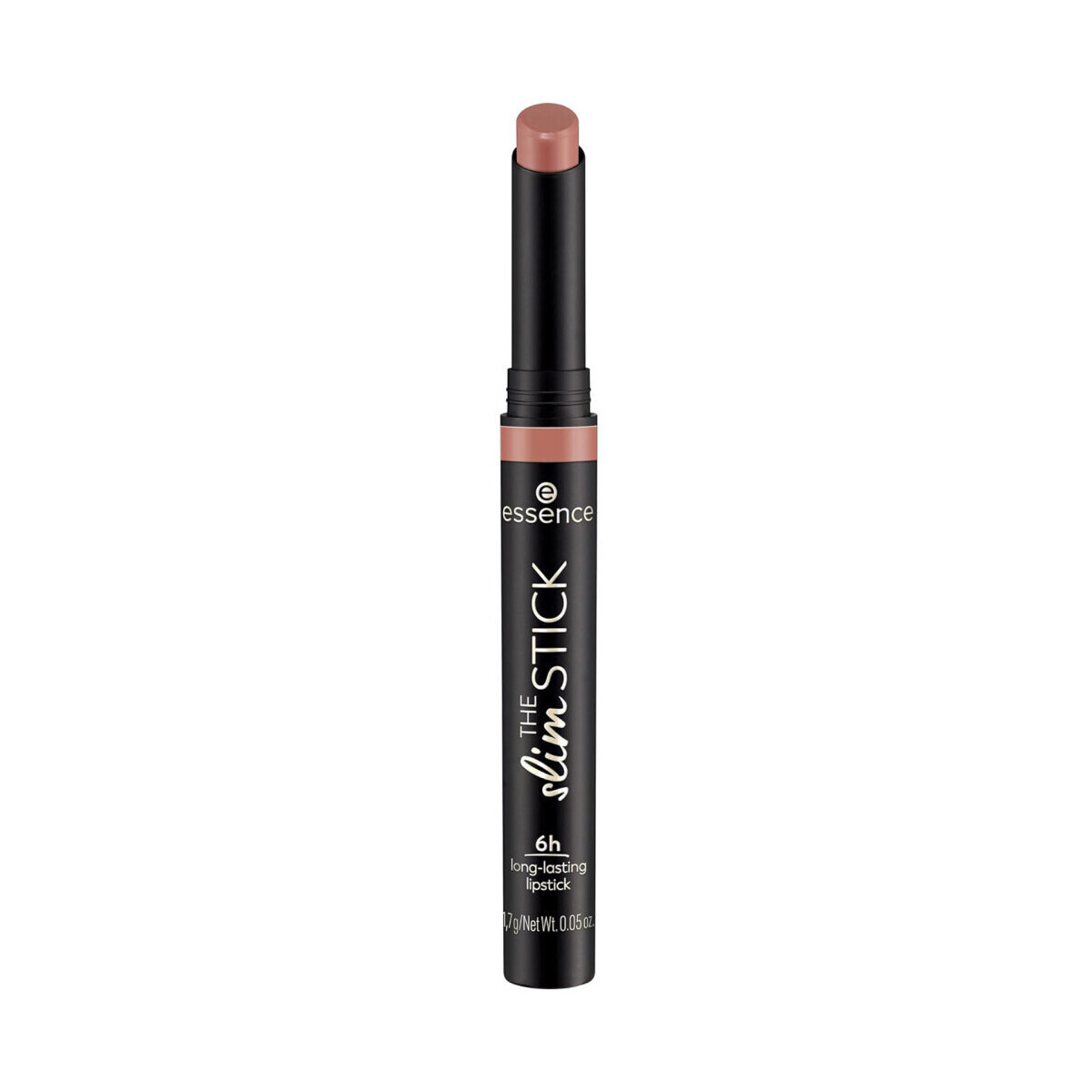 Essence  Long-lasting Lipstick The Slim Stick - 102 Over The Nud  Hnědá
