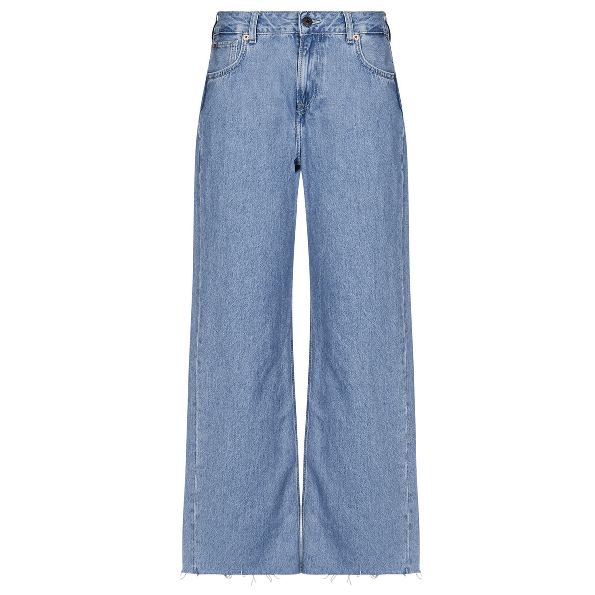 Pepe jeans  LOOSE ST JEANS HW HAZEL  Modrá