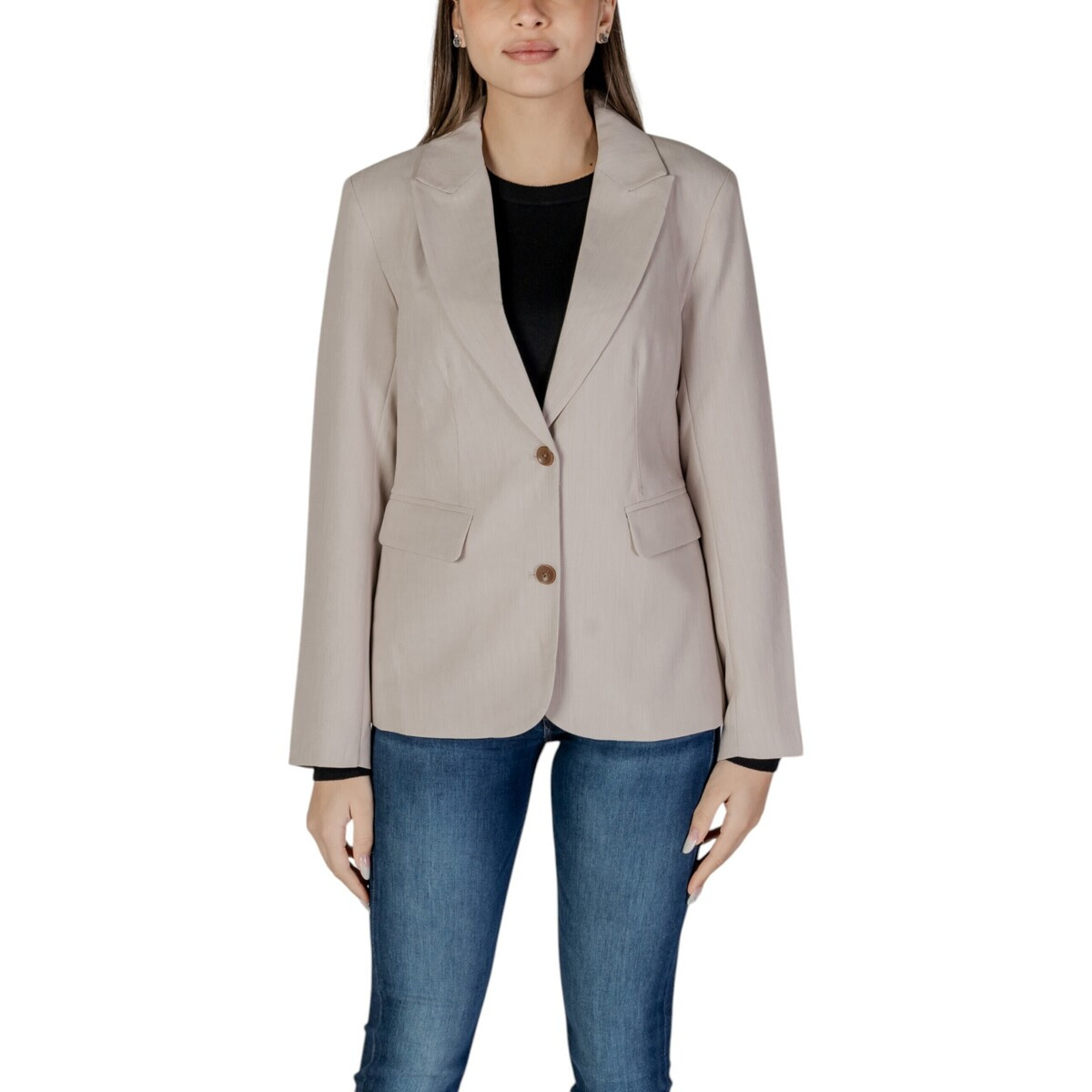 Only  ONLRAVEN LIFE L/S FIT BLAZER CC TLR 15338389  Béžová