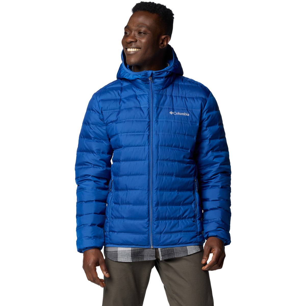 Columbia  Lake 22 II Down Hooded Jacket  Modrá
