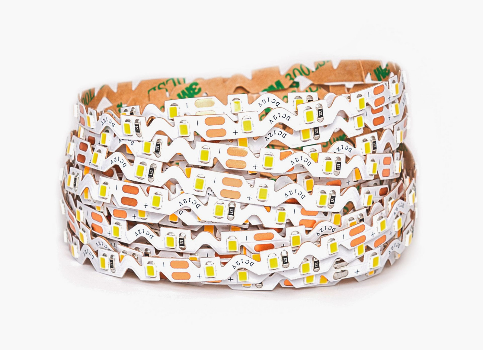 LED Solution Ohebný LED pásek 6,2W/m 12V bez krytí IP20 Barva světla: Teplá bílá 07804