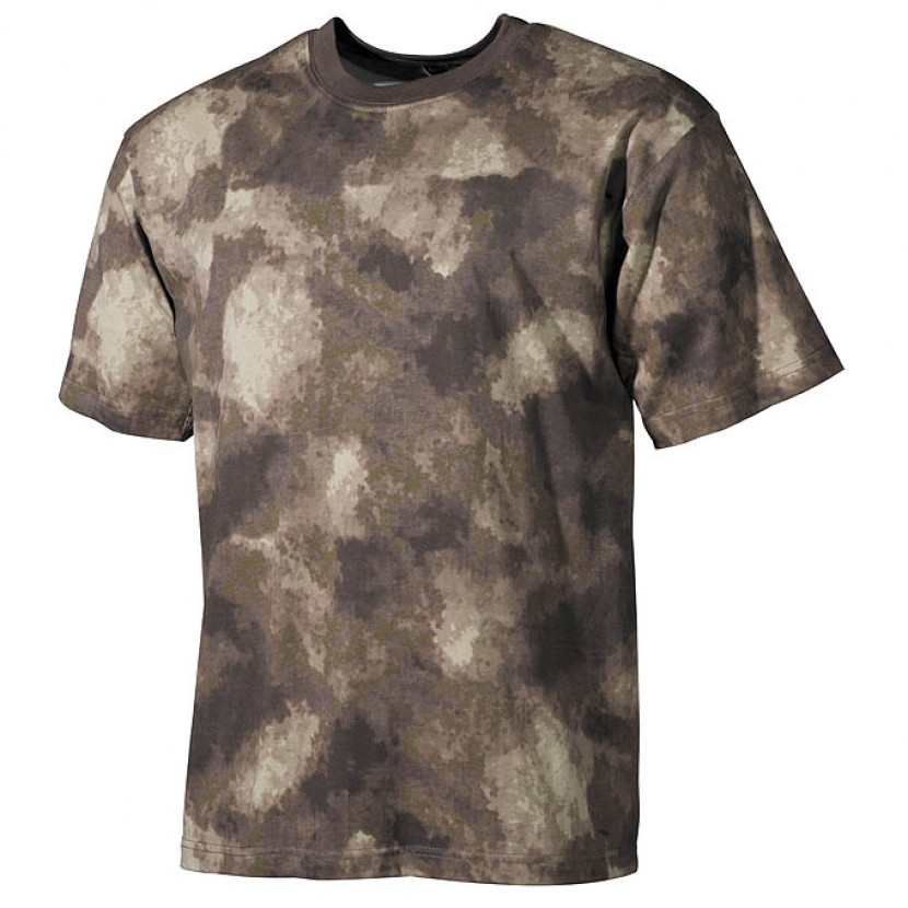 Triko s krátkým rukávem MFH US - HDT-camo, XL
