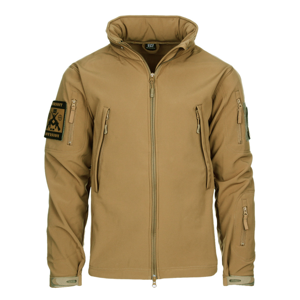 Bunda 101 Inc Soft Shell Tactical - coyote, S