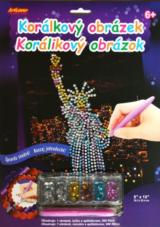 ArtLover Kreativní set - Korálkový obrázek - SQC-EP400