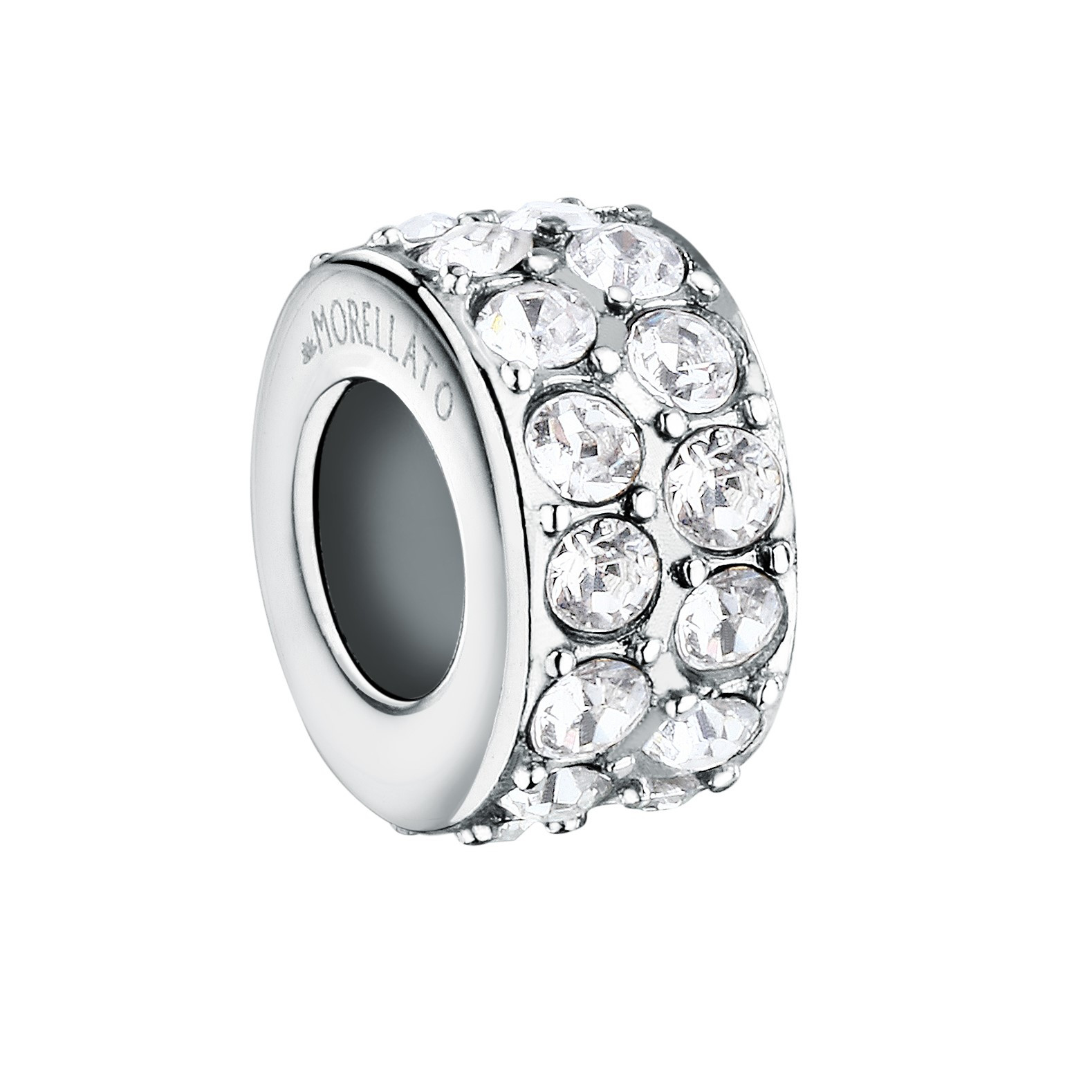 Morellato Ocelový korálek s krystaly Drops SCZ1383