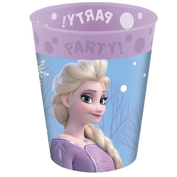 Kelímek plastový opakovaně použitelný Frozen 2 250ml 4ks