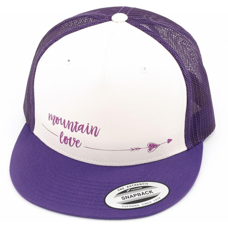 Chillaz Kšiltovka Chillaz Mountain Love Fialová