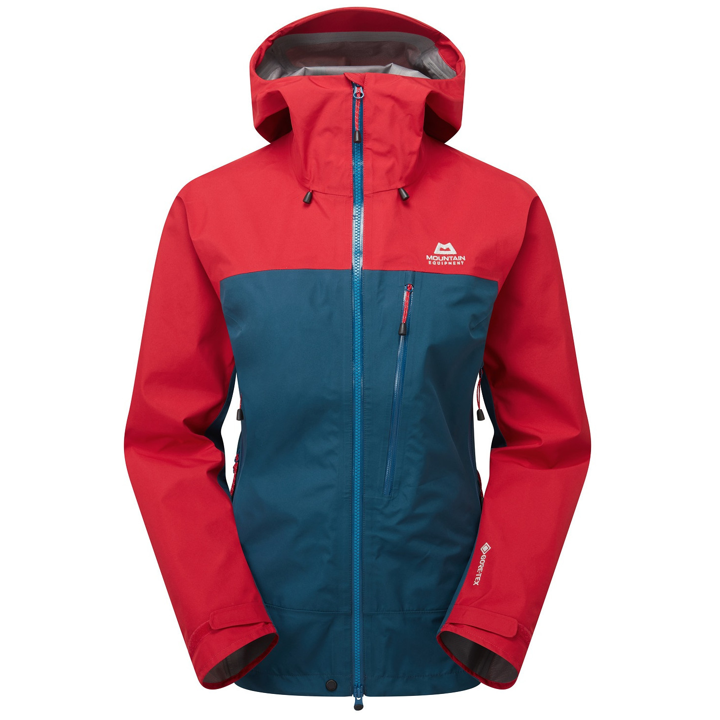 Dámská bunda Mountain Equipment Makalu Wmns Jacket Velikost: L / Barva: červená/modrá