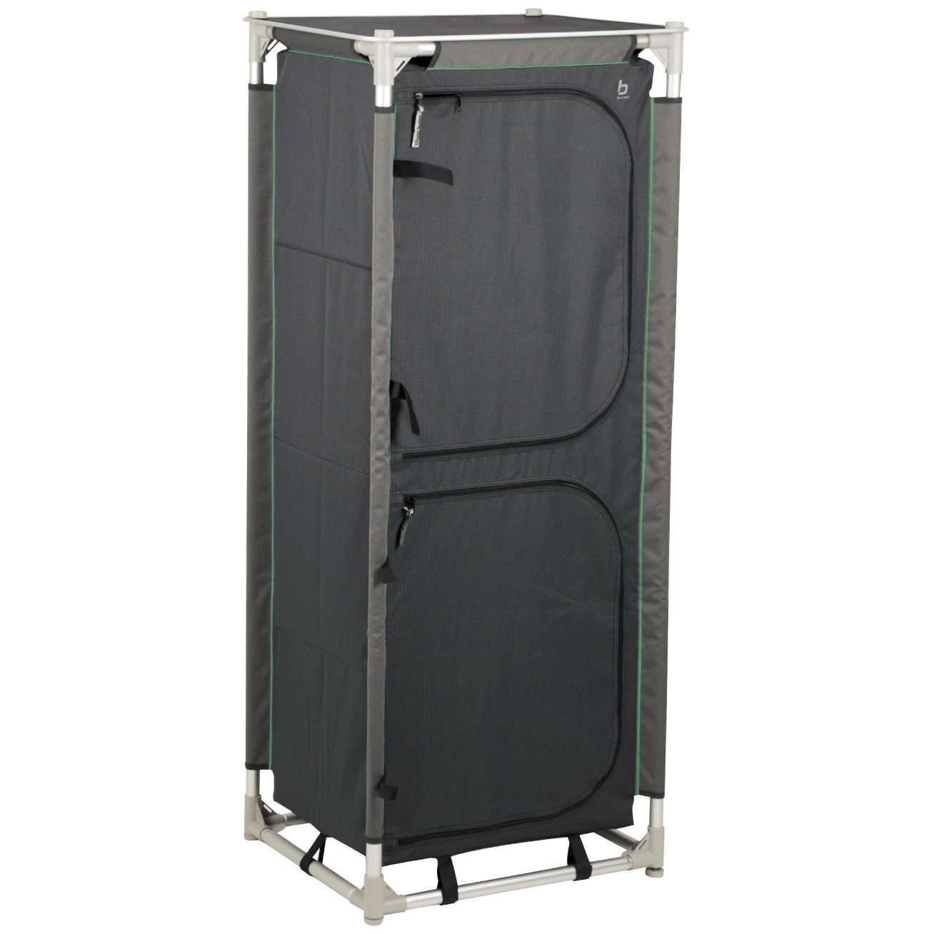 Kempingová skříň Bo-Camp Emerald high Barva: tmavě šedá