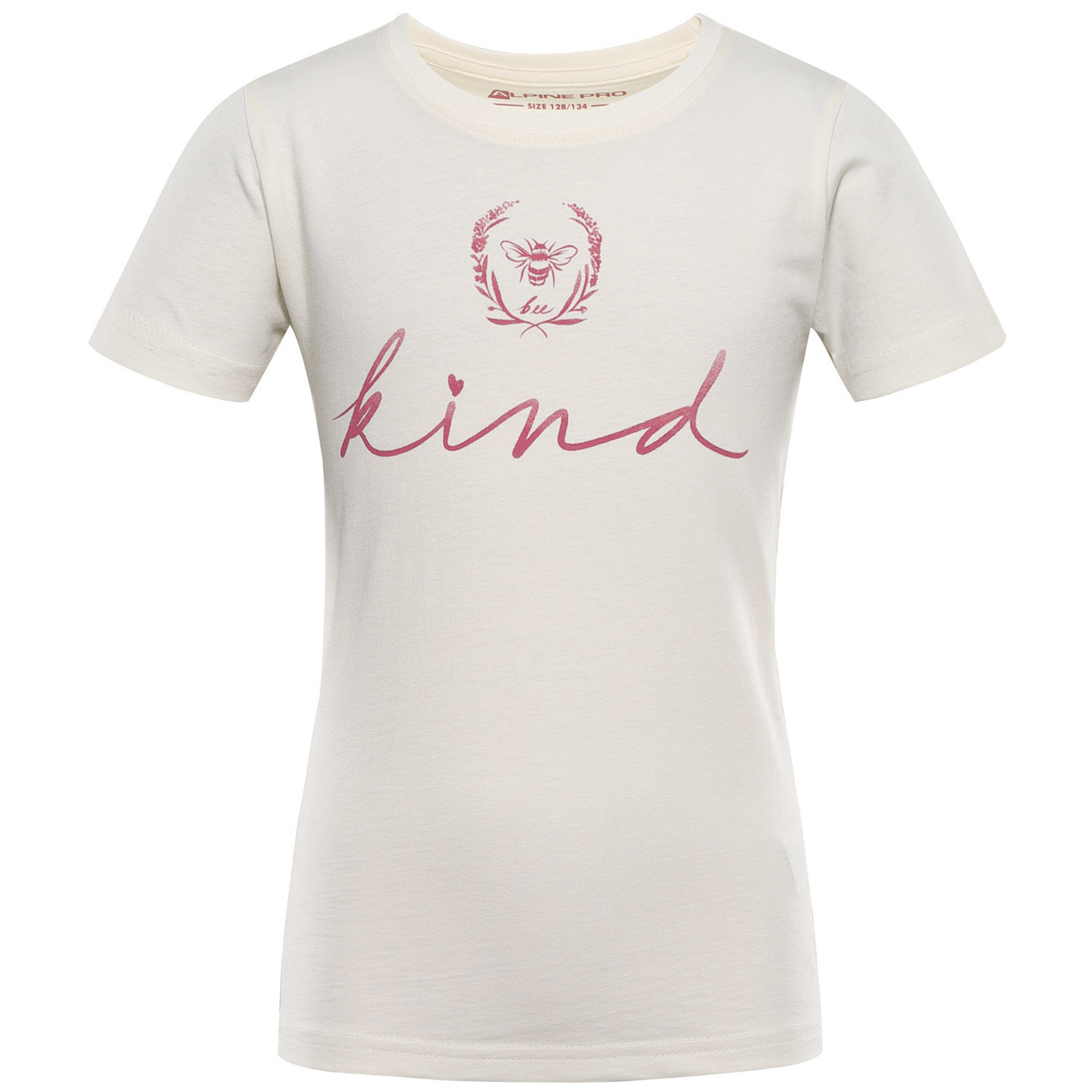 Dětské triko Alpine Pro Ecomo 2 Dětská velikost: 116-122 / Barva: bílá