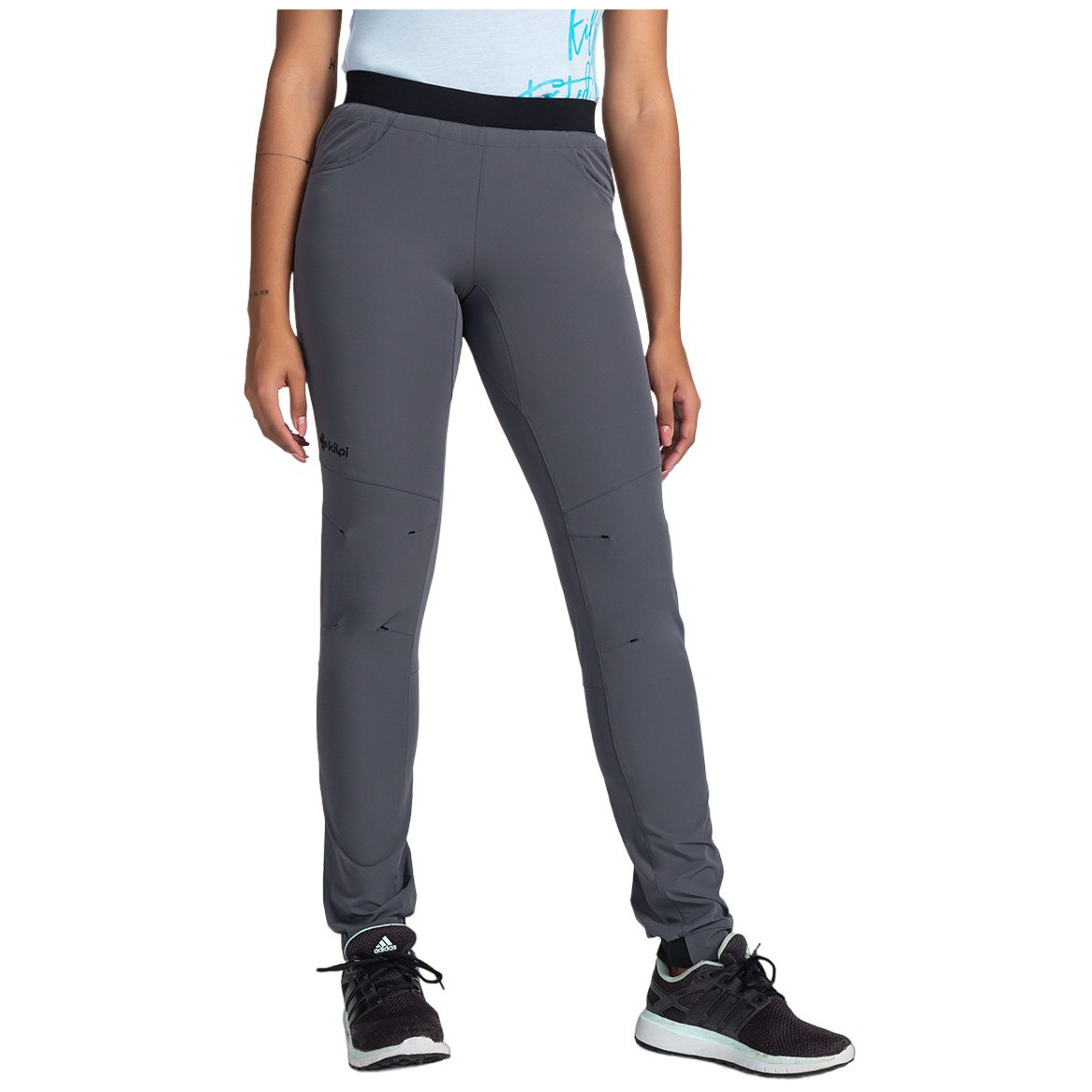 Dámské kalhoty Kilpi Mimi Velikost: S / Barva: tmavě šedá