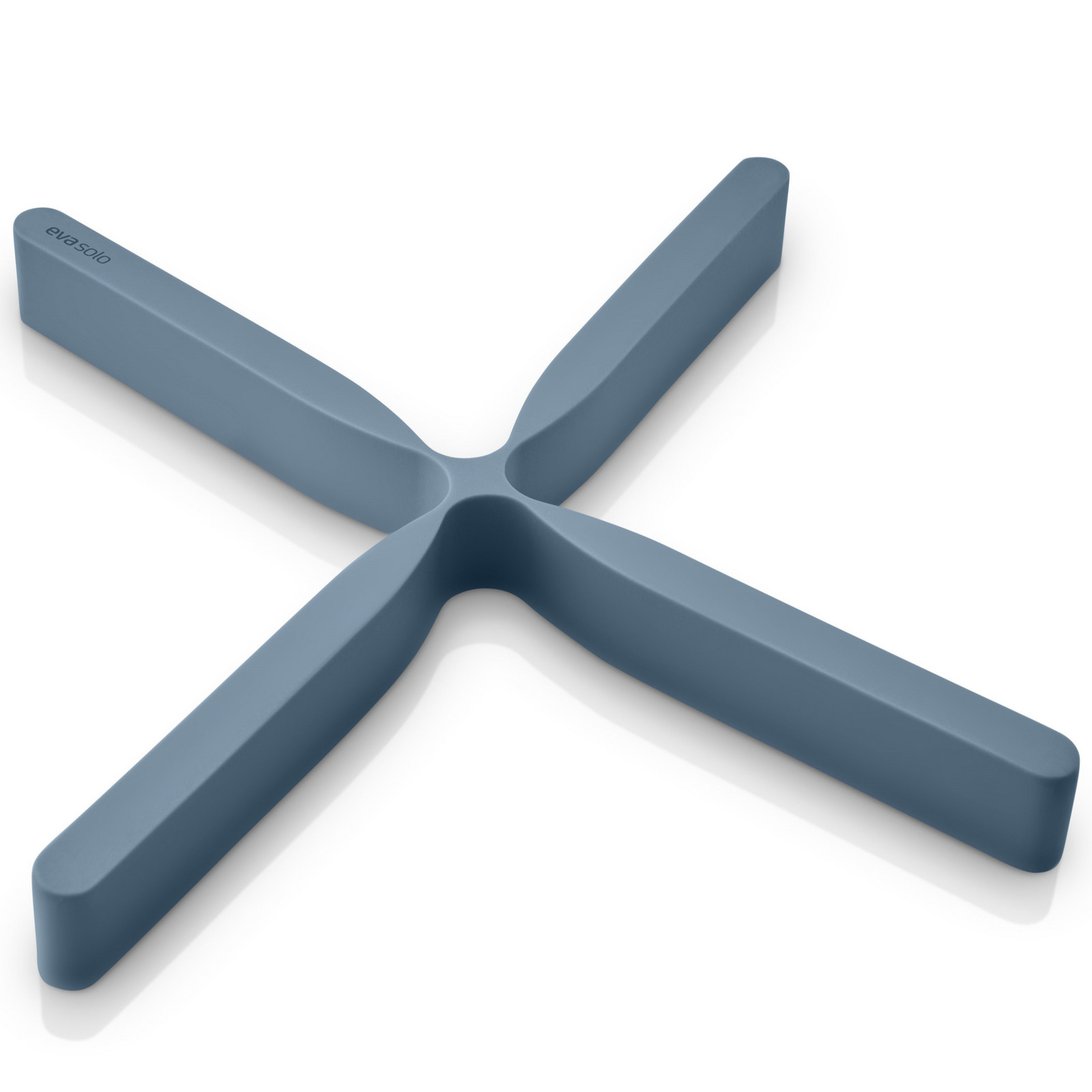 Podložka pod hrnec FLEX 21 cm, prašně modrá, silikon, Eva Solo