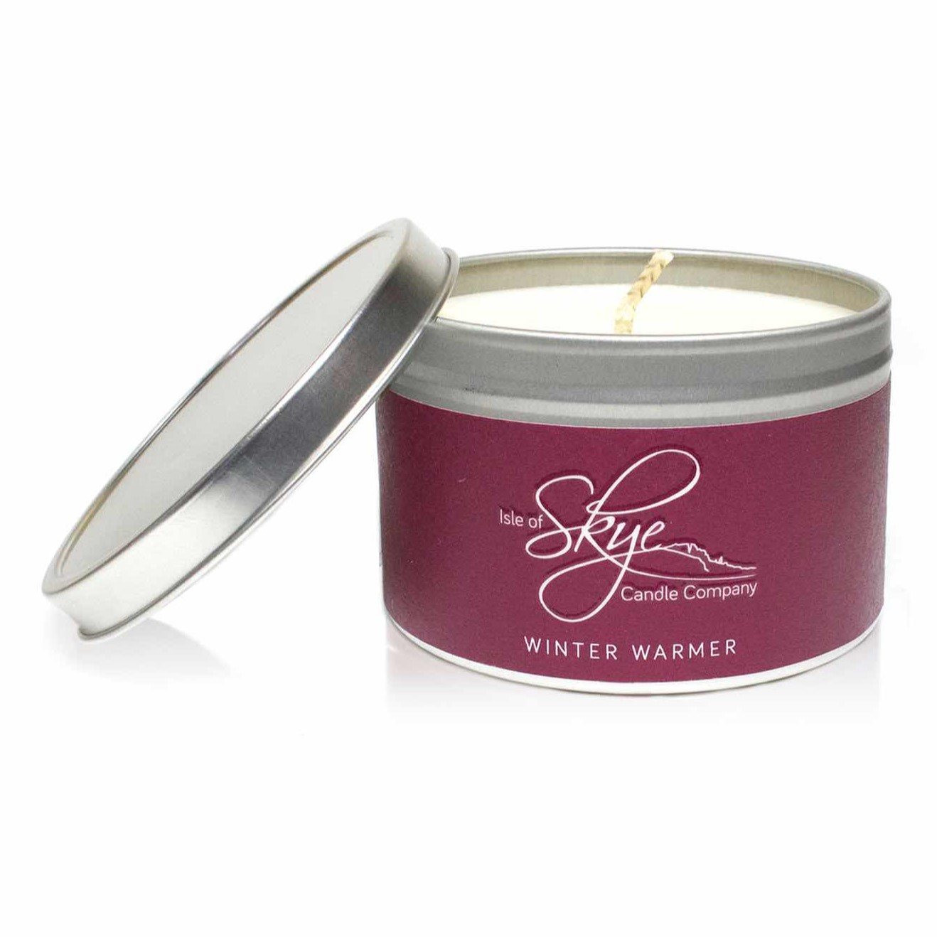 Vonná svíčka WINTER WARMER, doba hoření 30 hodin, cestovní balení, Isle of Skye Candle Company