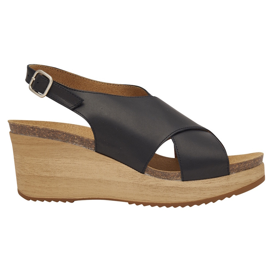 SCHOLL Milos dámske sandále černé 1 pár, Velikost obuvi: 37