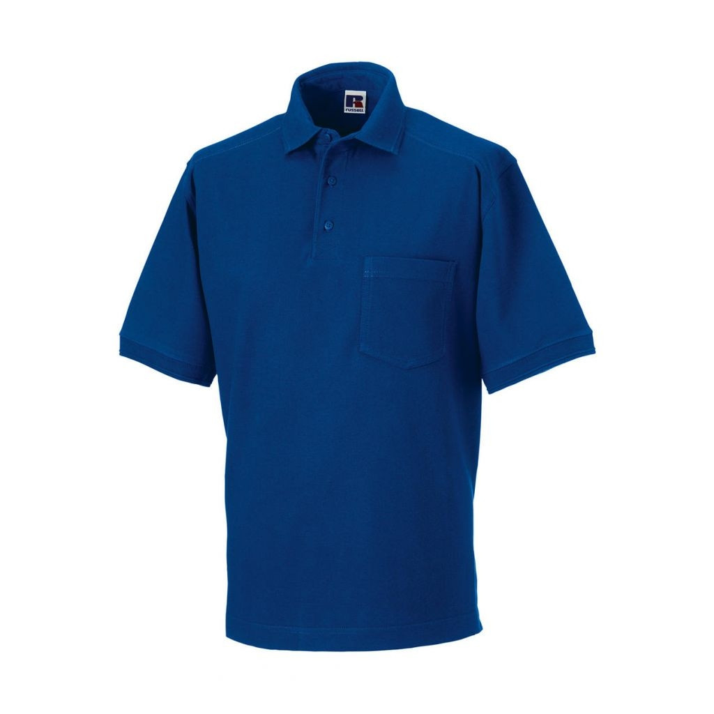 Pánská pracovní polokošile Russell - modrá, XS
