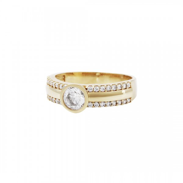 Prsten se syntetickými kameny 226-185-1320 50-2.90g