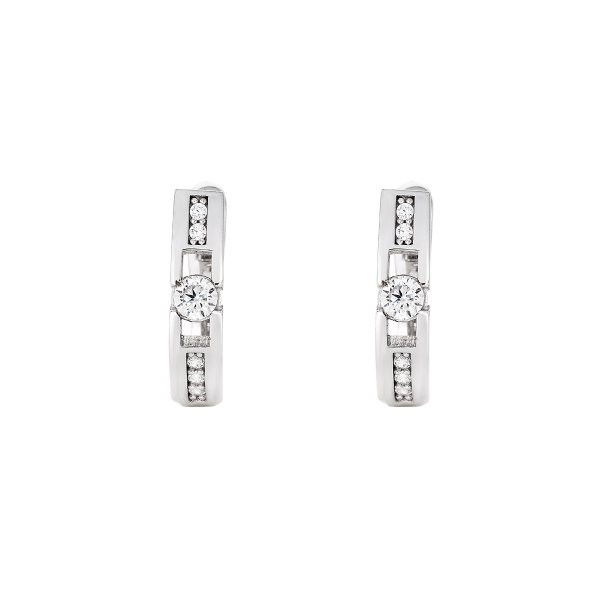 Náušnice se syntetickými kameny 336-185-005667 2.85g