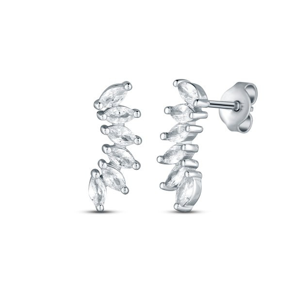 Náušnice se syntetickými kameny 136-927-340100-0000