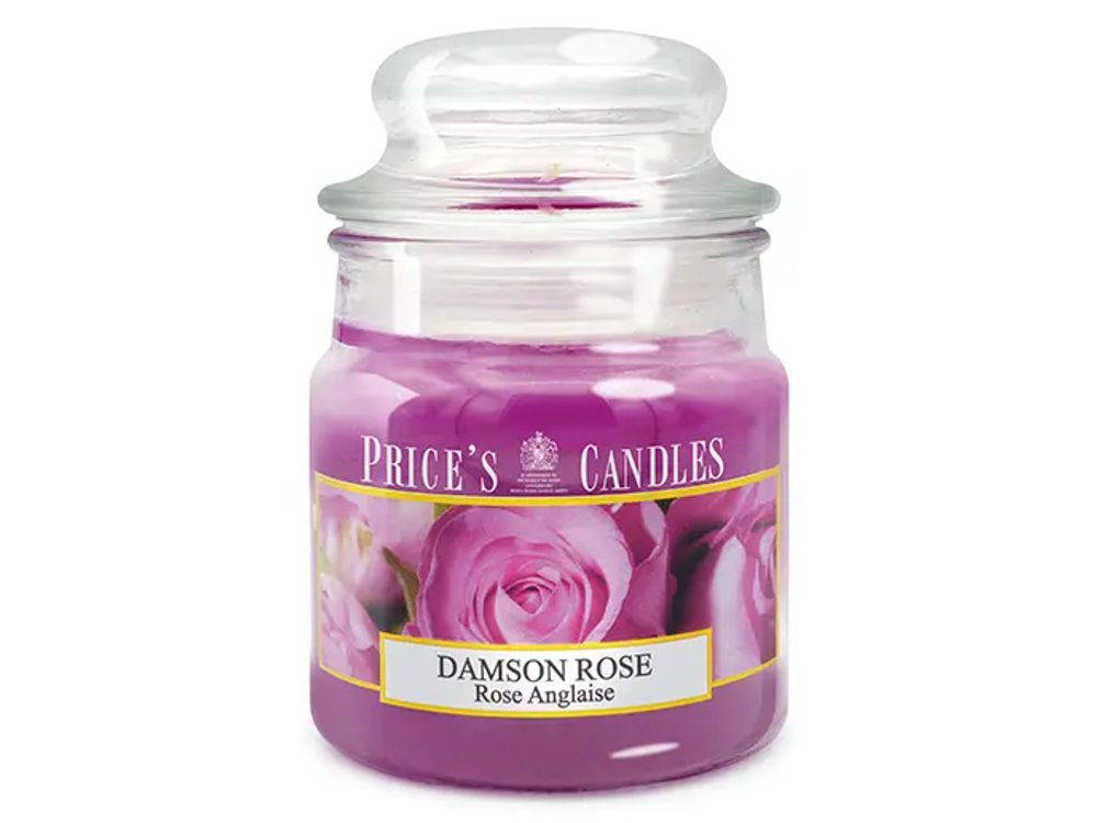 Price’s PRICE'S MINI svíčka ve skle Purpurová růže - hoření 30h