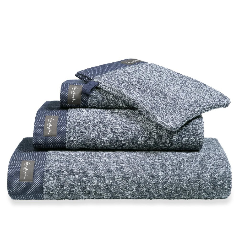 Vandyck Ručník Home Mouline Blue ink - 30x50 cm